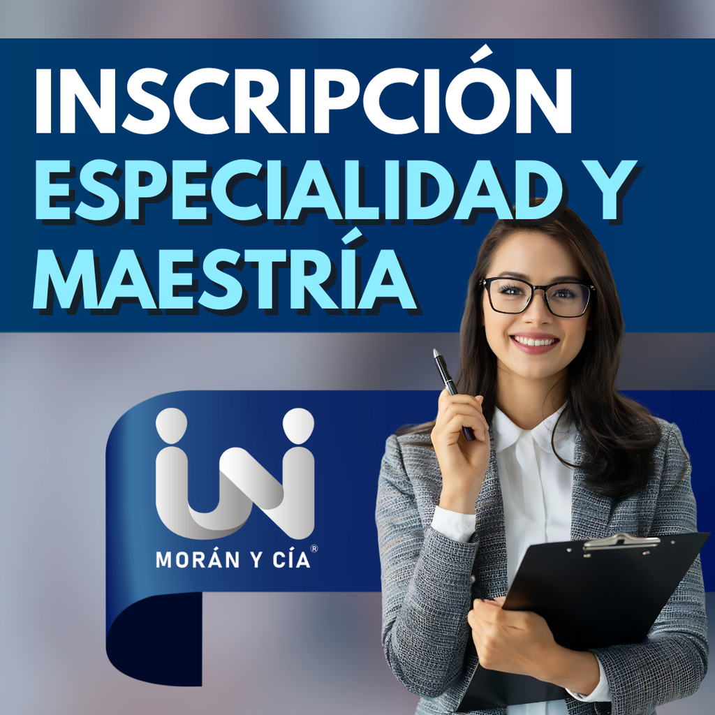 Inscripción Especialidad y Maestría